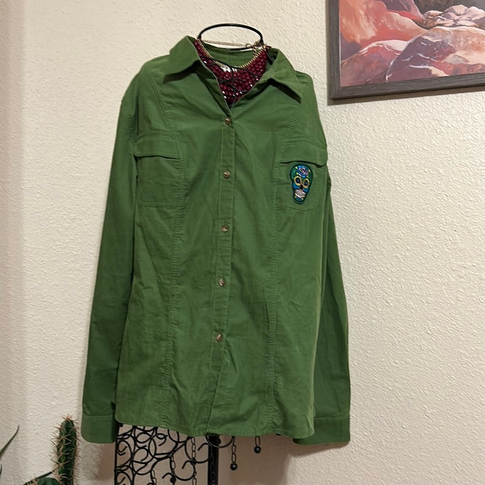 Hand Made Embroidered Western Shirt.